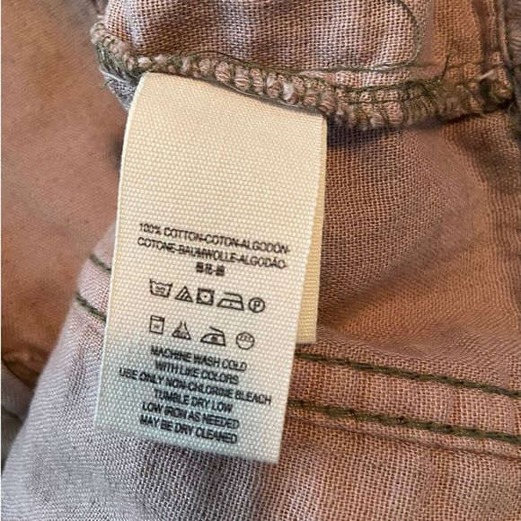 Free People Green Double Cloth Military Jacket XS - Picture 8 of 9